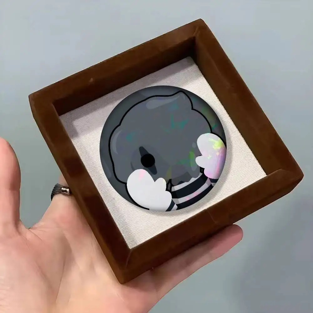 Dandy’s World Blot Cartoon Brooch - Handmade Anime Lapel Pin Badge for Backpack and Clothes Gifts
