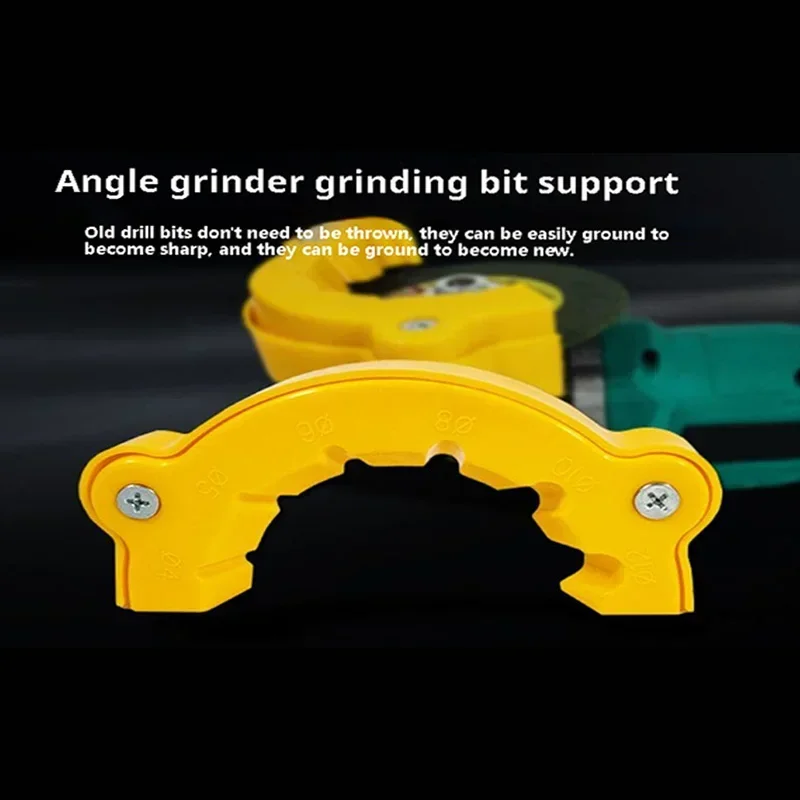 4-12mm Multipurpose Drill Bit Grinding Sharpener Precise Polishing Grinding Tool Set Powered Tool Parts Applicable Angle Grinder