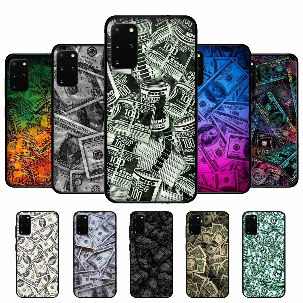 Custodia Per Telefono Modello Art Dollars Per Samsung S 9 10 20 21 22 23 30 23Plus Lite Ultra Fe S10Lite Fundas