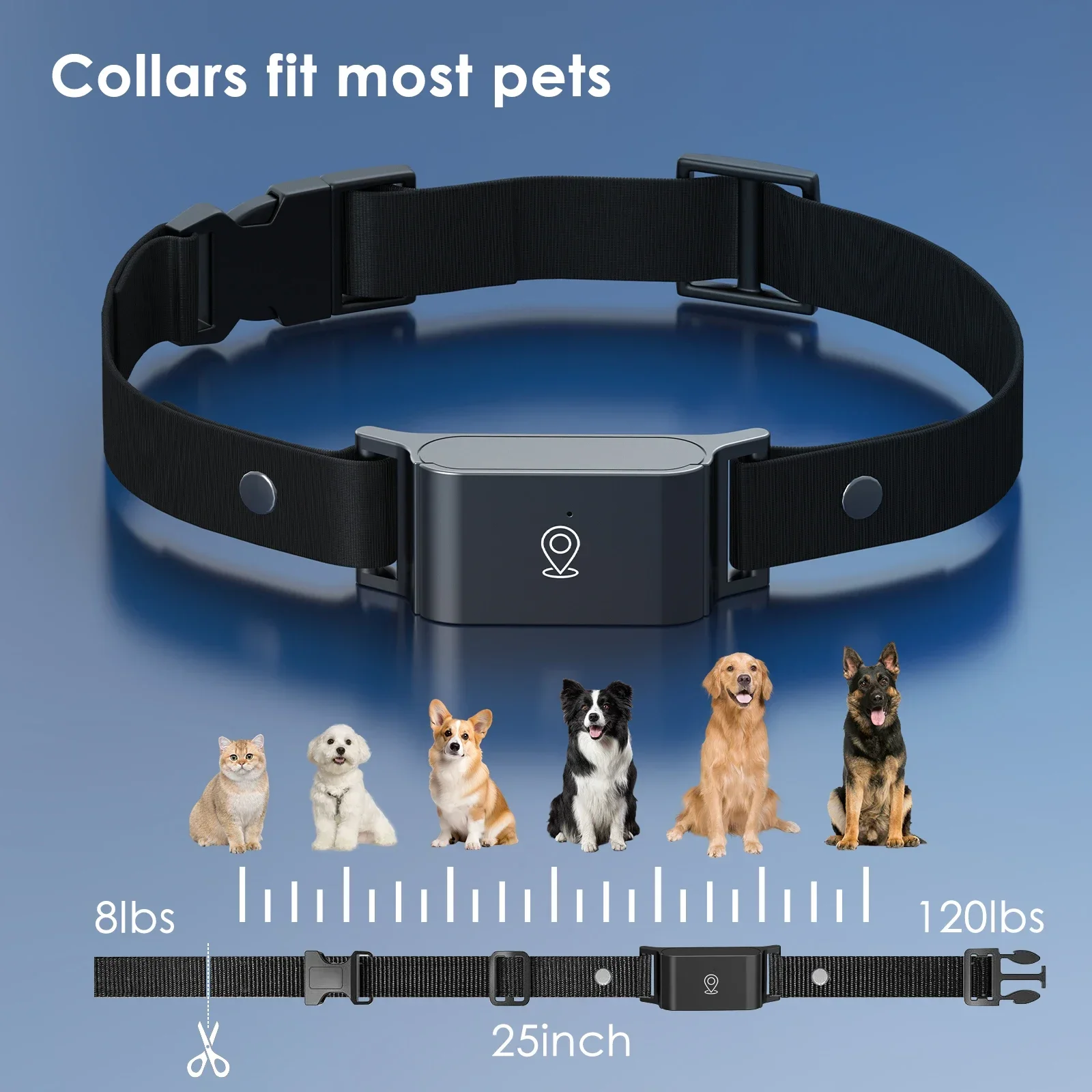 C09 4G Anti-lost Device GPS Pet Tracker Cats Dogs Locator IP67