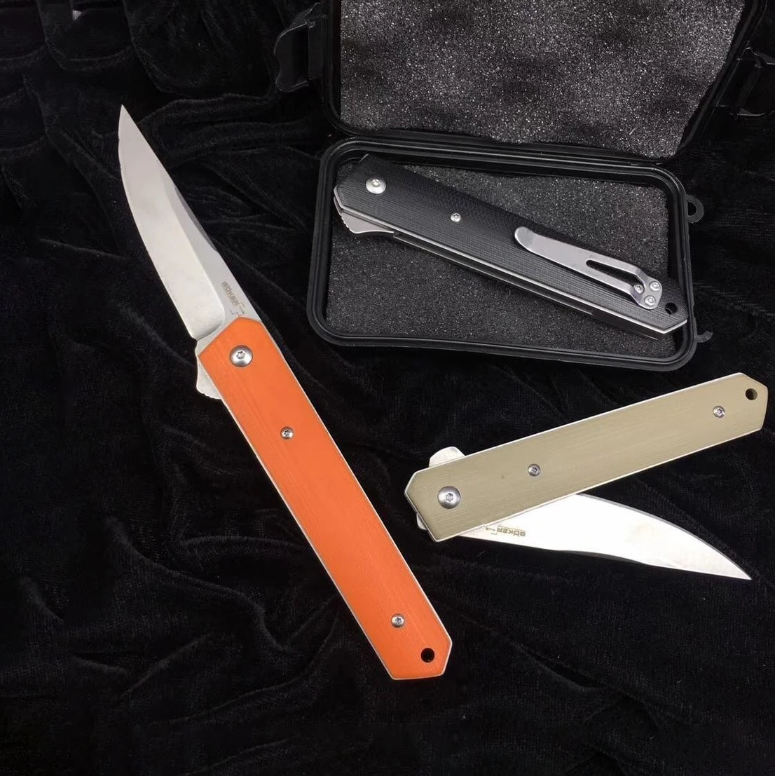 

Boker Folding Pocket Knife Ball Bearing Tactical Tool Military Edc Mini Hunting For Camping Outdoor Survival