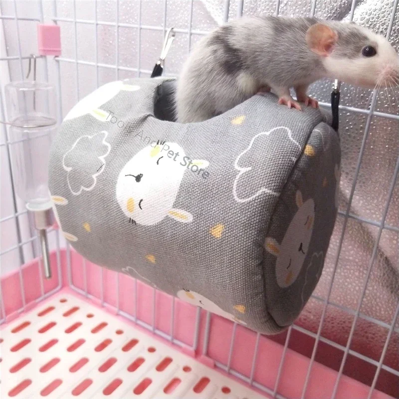 

Soft Guinea Pig Bed Cage For Hamster Mini Animal Mice Rat Nest Bed Hamster House Small Pets Product