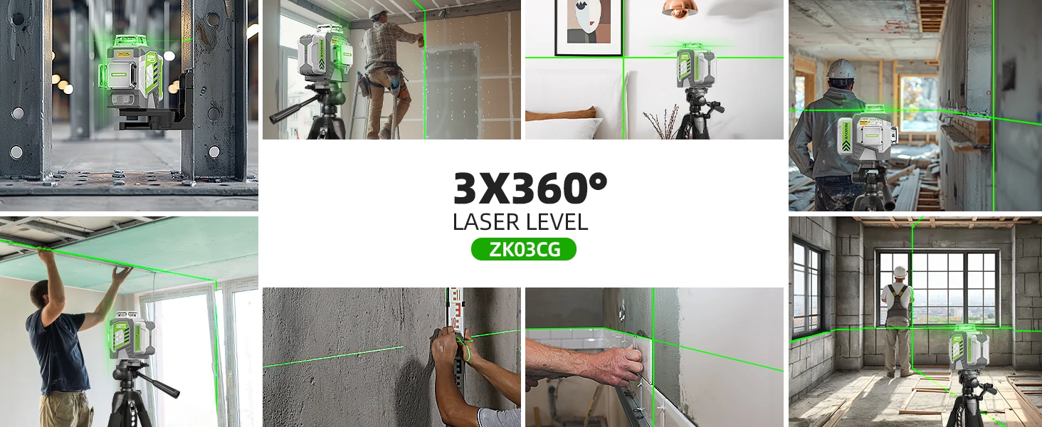 Huepar Máy Laser 12 Đường 3D - Ảnh 14