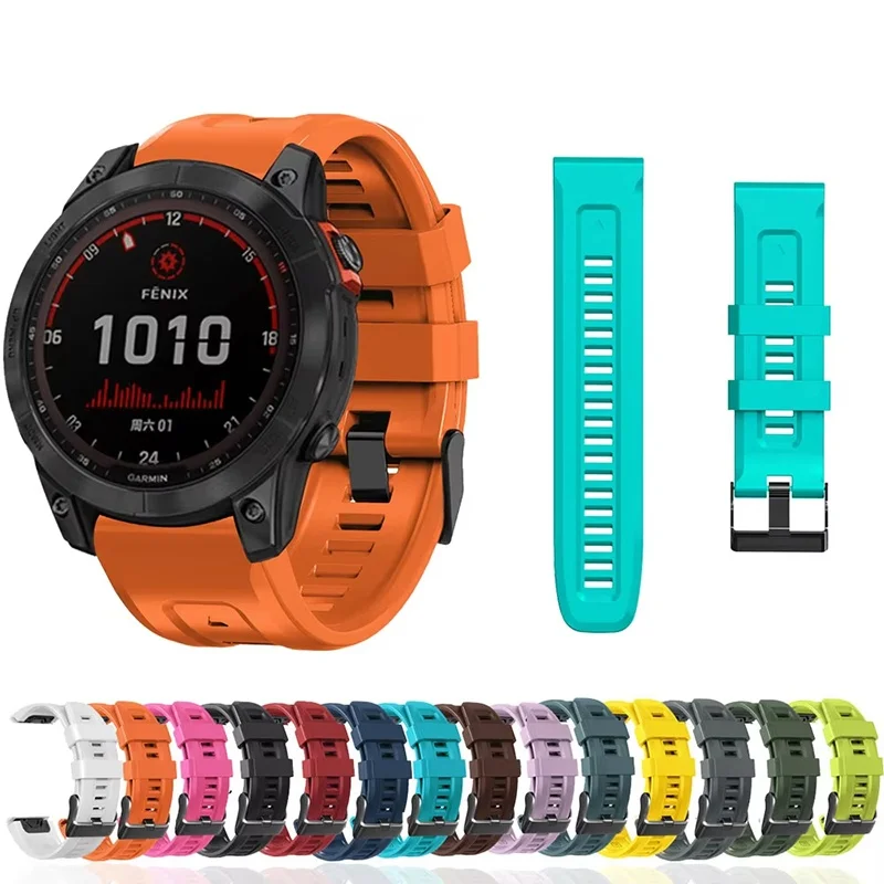 Silicone Sport Watchband Replacement Strap - Available in Multiple Sizes