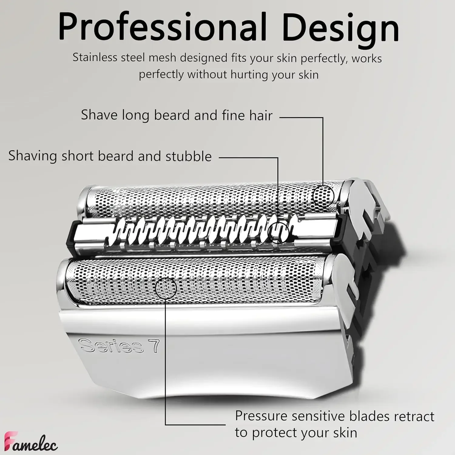 BRAUN - BRAUN Craftsmanship 720S−4新品未使用おまけ付き Amazon.com: 70S Series 7 Replacement Head Compatible with