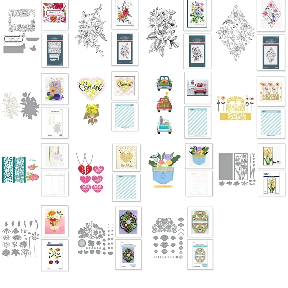 

Metal cutting data slimline essentials scrapbooking card stencil cut die for DIY handmade card crafts