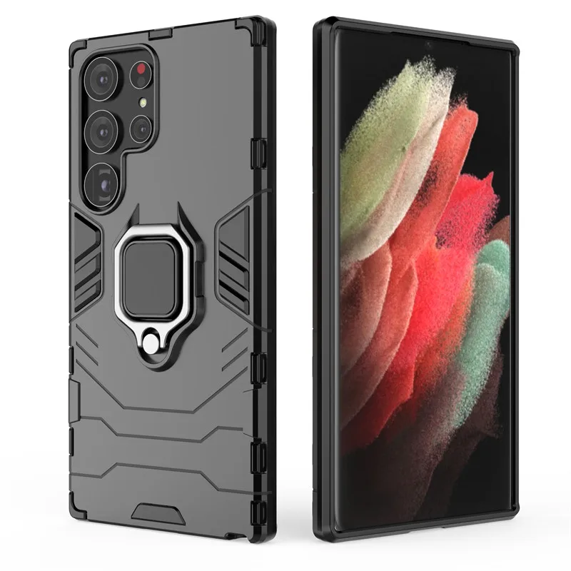 Cover Antiurto Per Samsung Galaxy S23 Custodia Ultra 5G Samsung Galaxy S21 S22 S23 Custodia Ultra Pc Tpu Cover Per Telefono Samsung S23 Ultra