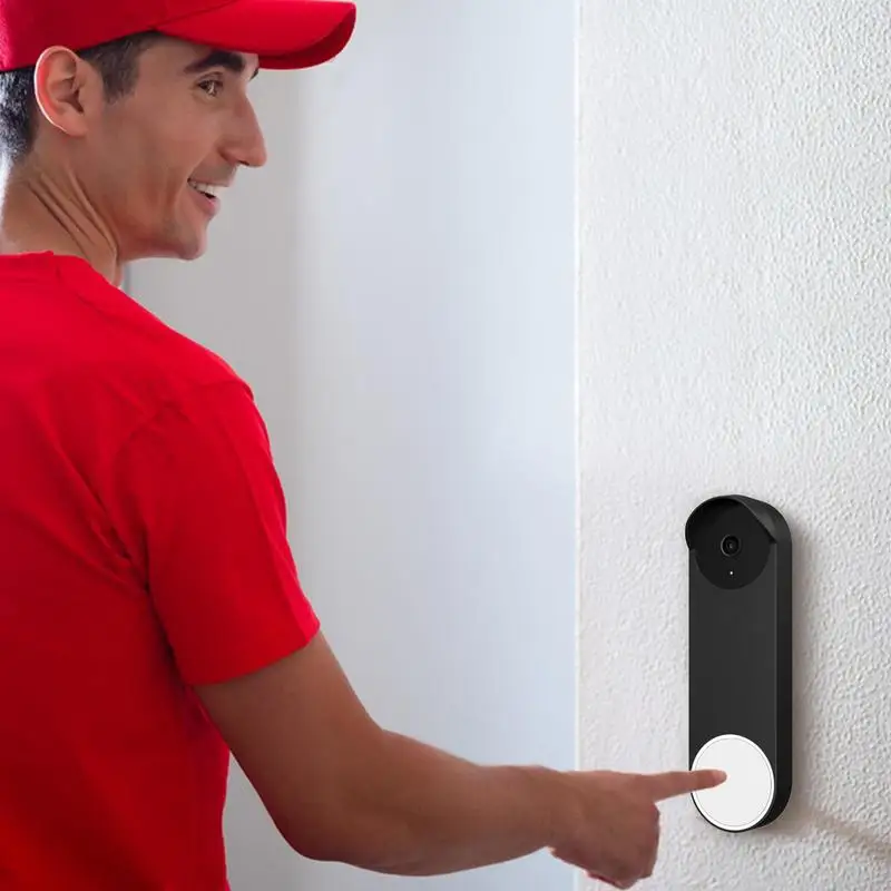 Silicone Cover forGoogle Nest Doorbell Wired 1st / 2nd gen Protective Skin Case Compatible with Nest Hello Video Doorbell
