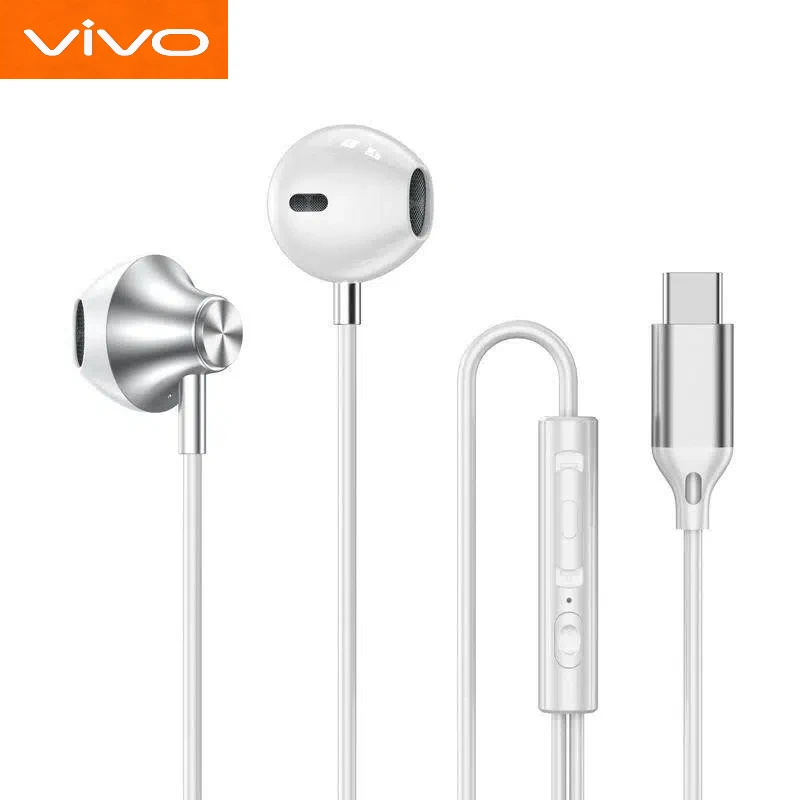 VIVO USB Type-C Wired HiFi Surround Sound Earphones
