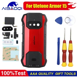 Universal Durable Protective Battery Case - Replacement Parts Included (Armor 15 Red)