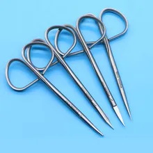 Twisted Handle Tissue Separating Scissors Peeling Scissors Eyelid Ophthalmic Surgical Scissors Fine Scissors Beauty Tools