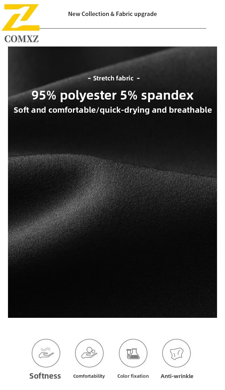 Men's Hiking Pants Spring-Autumn Stretch  Windproof Water-Resistant Breathable Outdoor Mountaineering Travel Recreational Sports