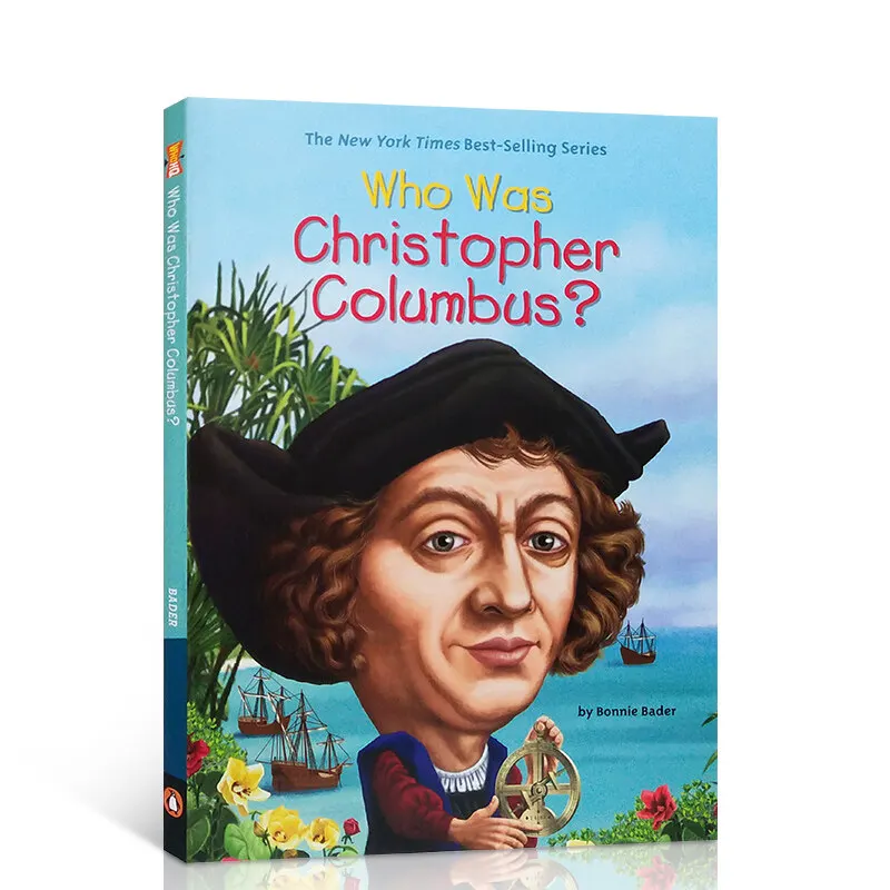 

Milu Original English Picture Book Who Was Christopher Columbus ？Who Was/Is Celebrity Biographies Paperback