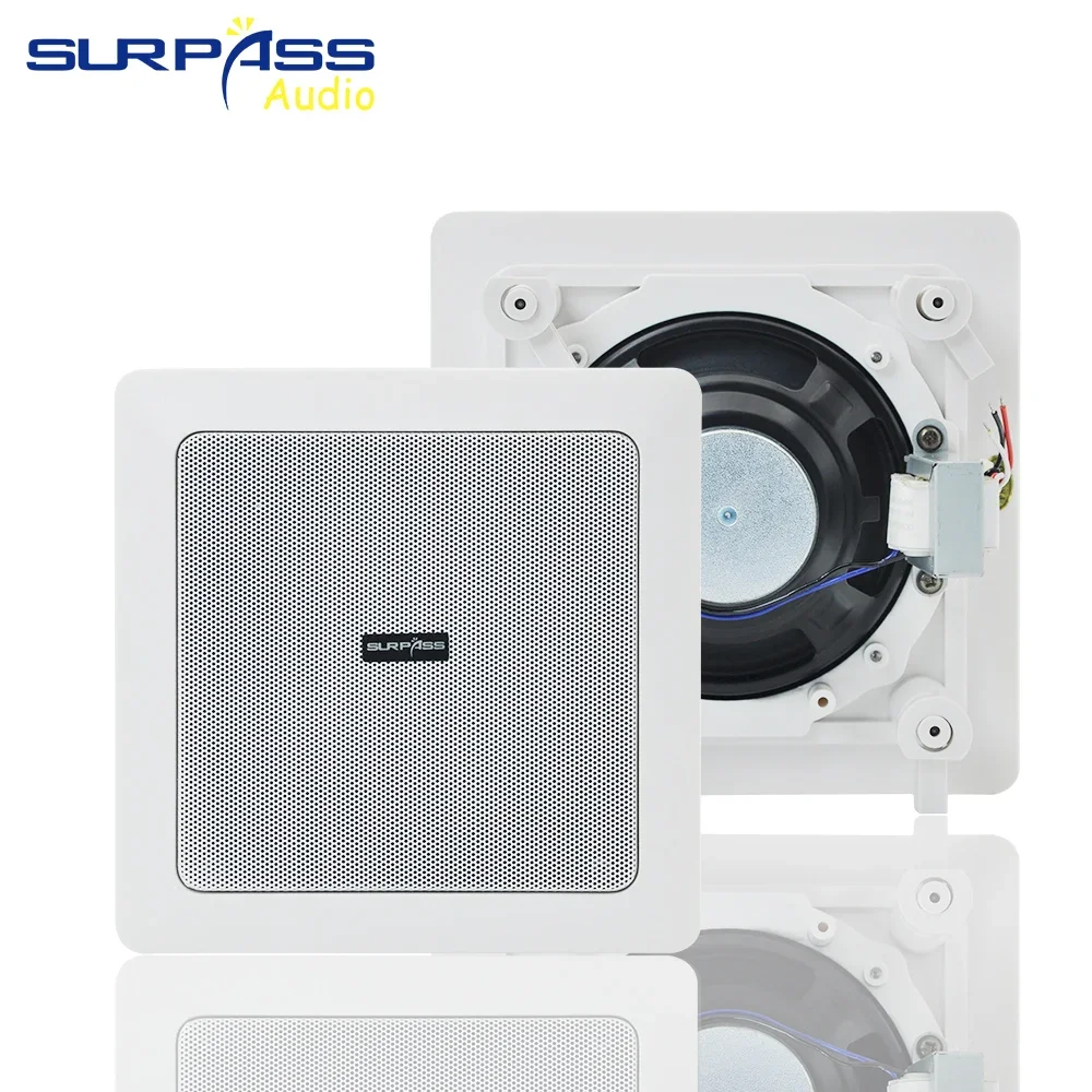 

Настенный динамик для музыкальной системы, для домашнего кинотеатра, парка, школы, 6 Вт/3 Вт