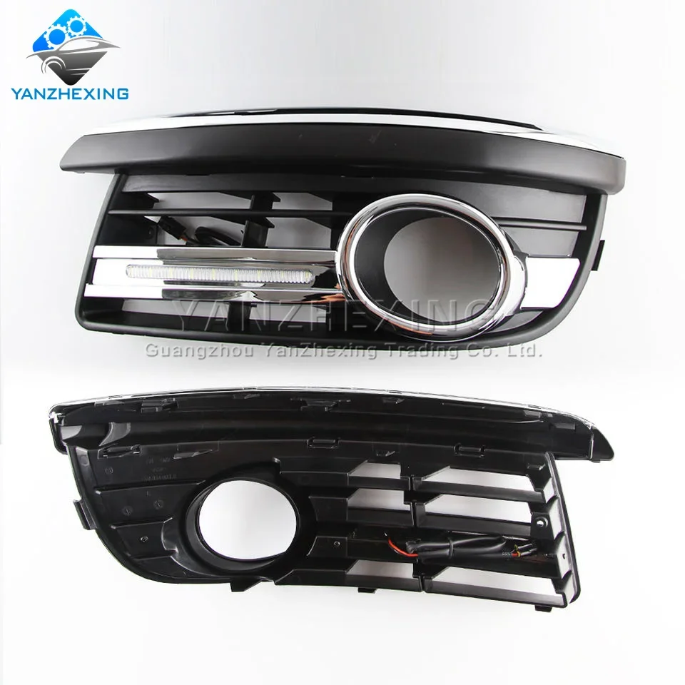 DRL Daytime Running Lights Fog Lamp Fog Light Cover Daylight For VW Jetta 5 A5 MK5 Sagitar 2005 2006 2007 2008 2009 2010