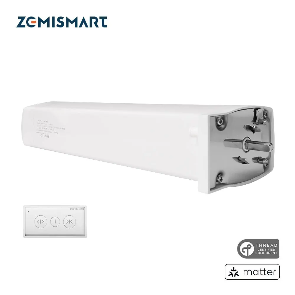 Zemismart Matter Thread Electric Smart Curtain Motor 1