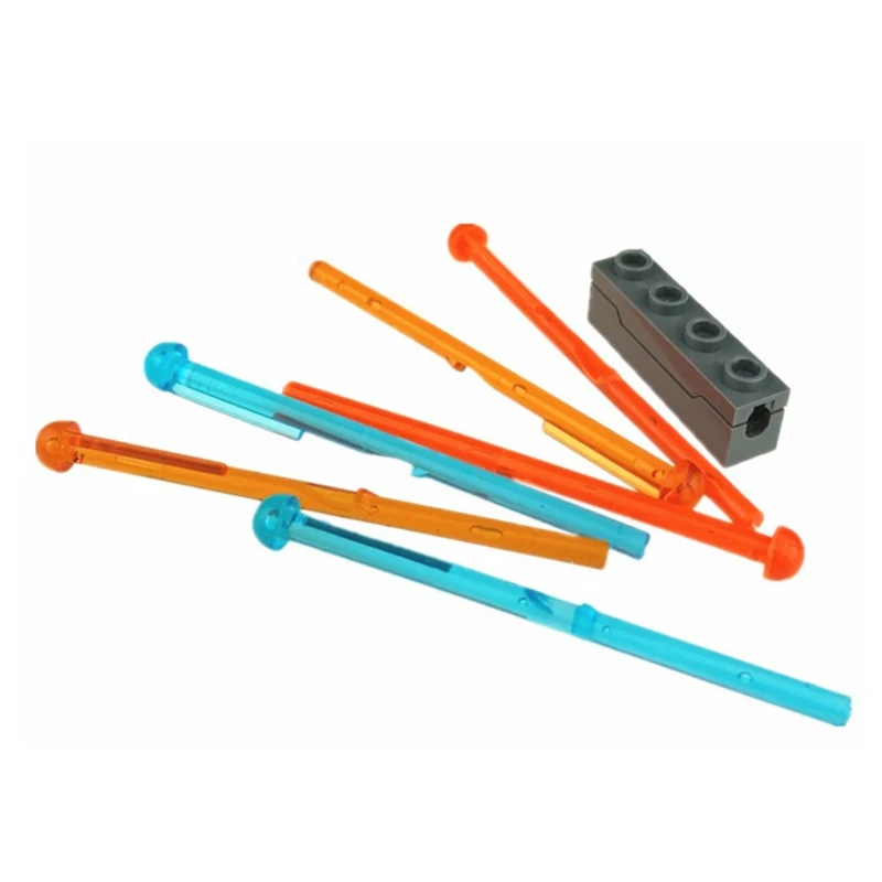 4Sets MOC Brick 1x4 with Spring Shooting Mechanism 15400/72387 Arrow 8 for Shooter Weapon 15303/29340  3 Colors to Choose From 4