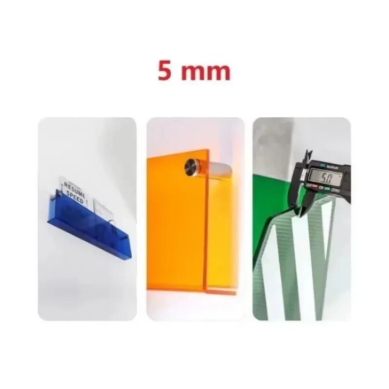 Acrylic Wall Mounted Bookshelf Thick 3mm Floating Shelves Coating for Office Living Room Display Ultra-Clear Modern Home Decor