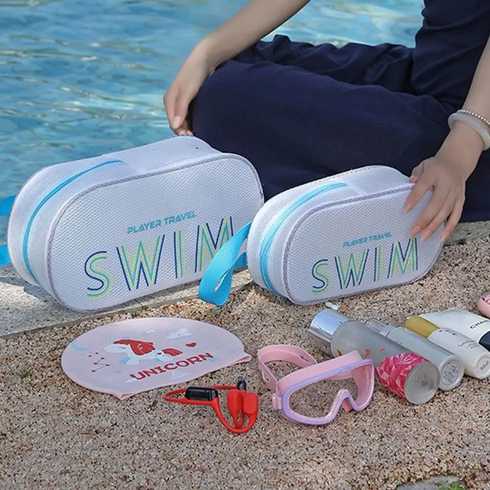 Waterproof Swimming Handbag Large Capacity Dry Wet Separation Toiletries Bag Lightweight Cute Pool Waterproof Storage Bag