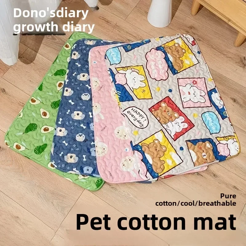 Cooling Pet Sleeping Mat - Comfortable for Cats  Dogs