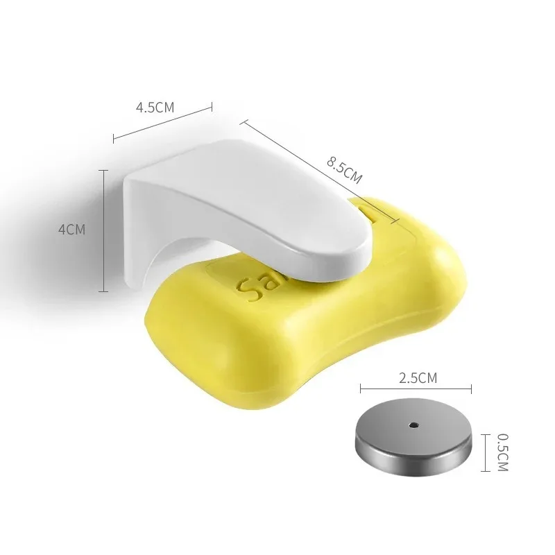 Magnetic Soap Holder Punch Free Soap Box 5
