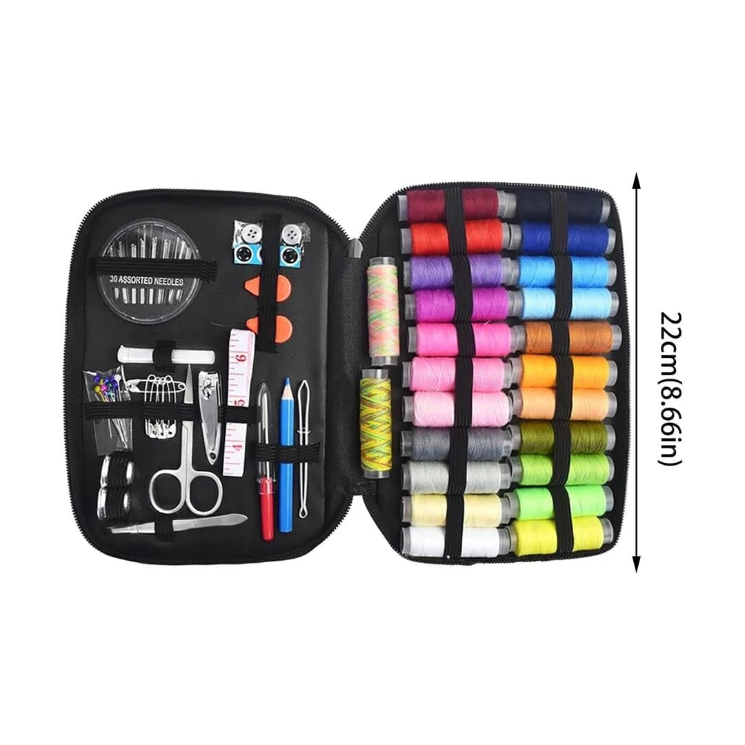 바느질 키트 DIY 다기능 바느질 상자 세트, 여행 바느질 키트, 바늘 실 보관 가방, 손 바느질 자수