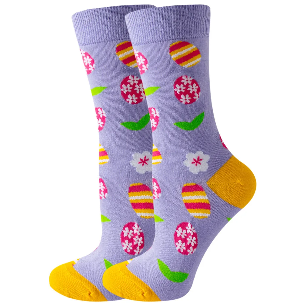 High-Quality Kawaii Cartoon Animal & Fruit Trendy Women's Socks - Harajuku Happy Collection