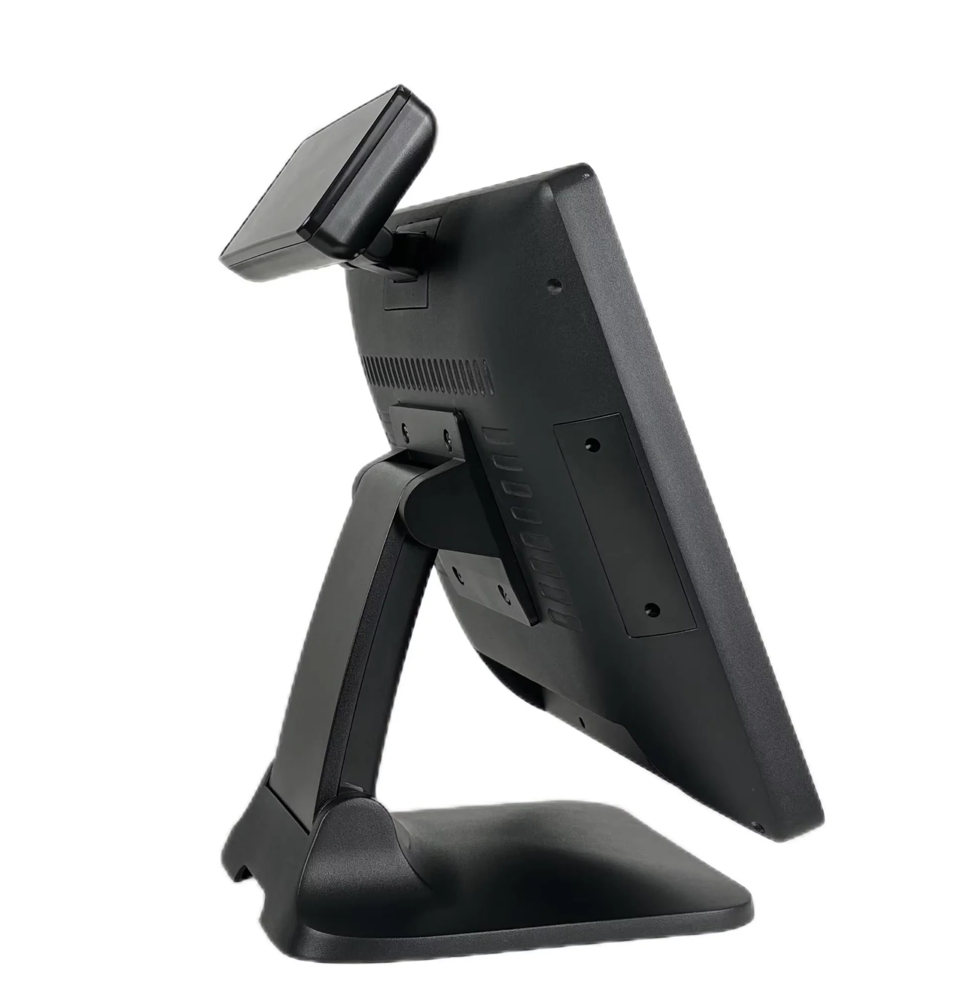15.6 Inch Windows POS Touch Screen Cash Register With I5 Gen4 8G 128G Foldable Stand Rich Interfaces Monitor Digital LED Display