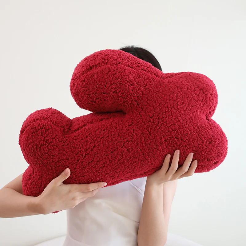 INS Kawaii Rabbit Pillow Stuffed Cartoon Bunny Rabbit Plush Toy Cushion Sofa Home Decor Birthday