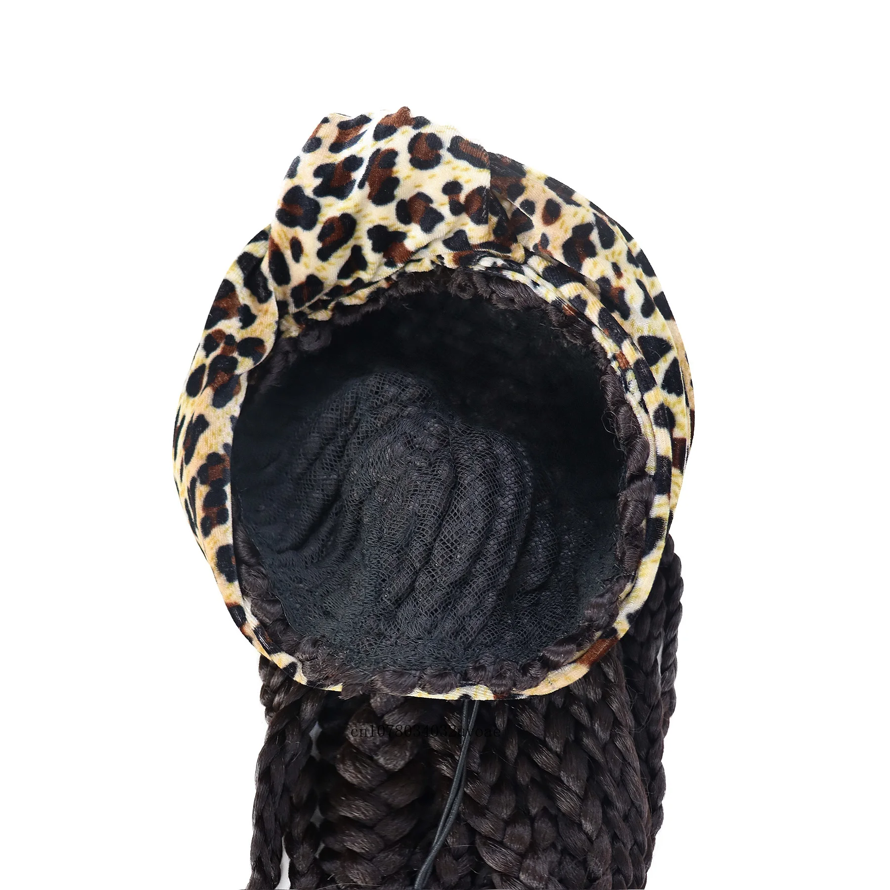 Synthetic Fiber Braided Headband Wigs for Black Women Long Curly Kinky Colly Afro Wig Natural Hair Dreadlock Wigs with Bangs synthetic hair wigs