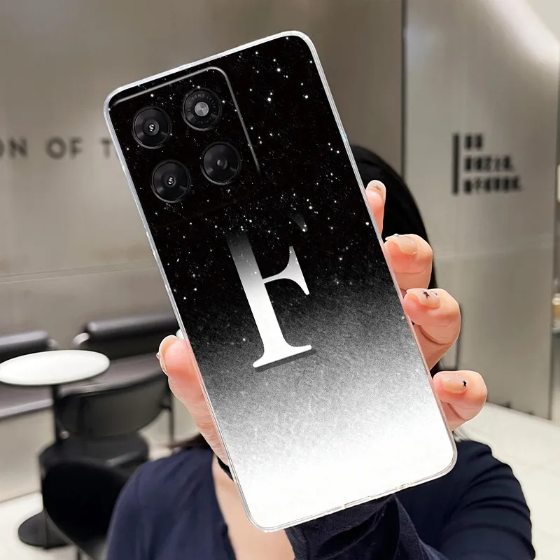 Luxury Elegant Clear Soft Silicon Back Cover Case