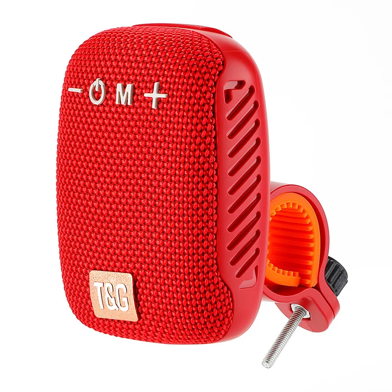 Sport Wireless Speakers Portable BT Stereo Sound TWS With Handlebar Mount for Bike Camping Motorcycles T&G392 With Micphone portable speaker motorcycle speaker