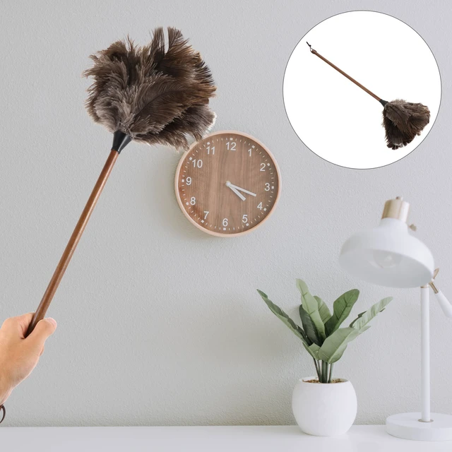 Sofa Non-static Hanging Rope Modern Home Cleaning Wood Handle Furniture  Dust Sweeping Car Brush Long Lambswool Duster Soft - AliExpress