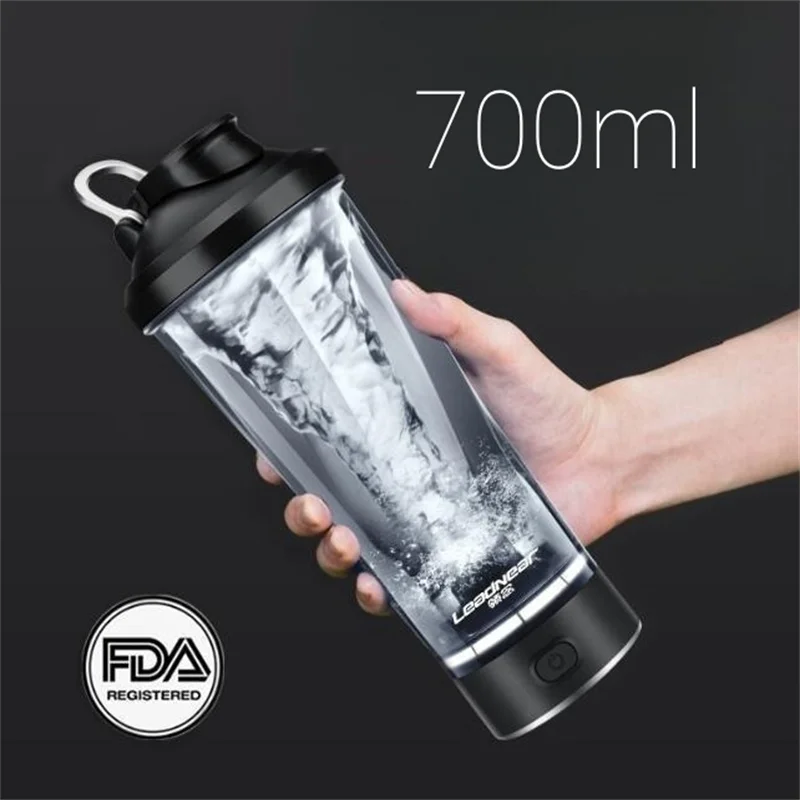 VOLTRX Premium Electric Protein Shaker Bottle, Made with Tritan