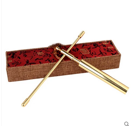 

SCY 330+++Brass dragon ruler wand copper ornaments divining rod Ling Feng Shui Compass ruler auxiliary products