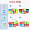 2023 Electronic Handheld New Point Game Fidget Toys Logic Flip Slide  4 Game Modes Changeable Puzzle Magic Cube Music Toy 2