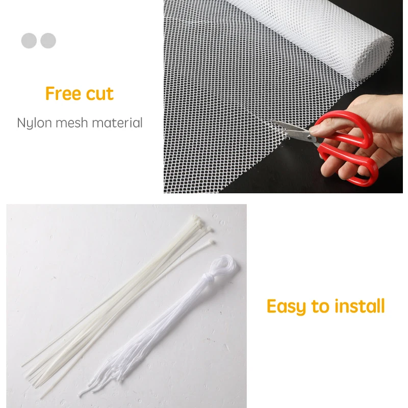 2m,3m,4.5m Durable Baby Stair Safety Net Baby Safety Barrier Protection Child Stair Barrier Child Stair Barrier Baby Safety Gate