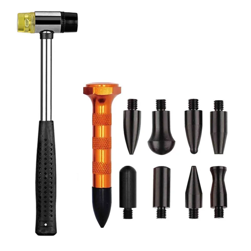 Auto Accessories Sheet Metal Dent Repair Tools Car Body Paintless Mix Size Suction Cup Puller Set Mechanical Workshop Hail Pit 2