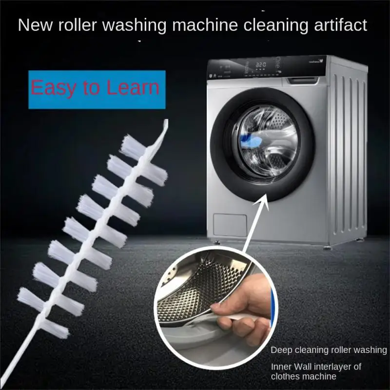 Dryer Cleaning Tool Nylon Flat High Temperature Resistant Reusable Simple Operation Cleaning Accessory Washing Machine Brush dryer cleaning tool