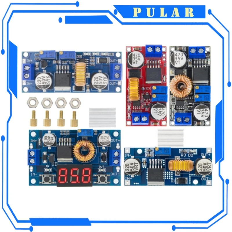PLR 5A DC to DC CC CV Lithium Battery Step down Charging Board Led Power Converter Lithium Charger Step Down Module XL4015 lithium battery charger buck converter step down module battery charger module lithium battery board power supply module