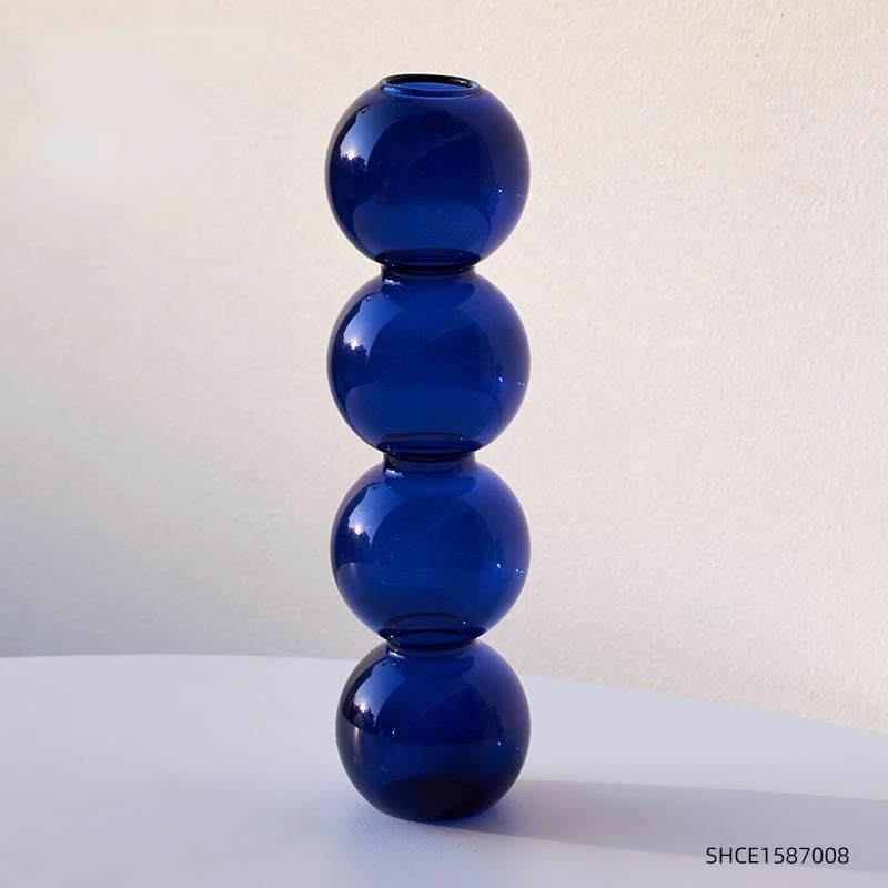 Nordic Glass Vase Decorative Home Accessory & Gift