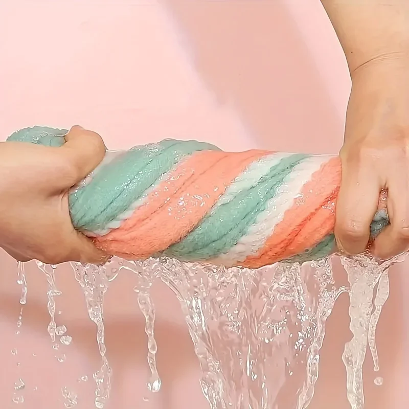 Double-layer Thickened Hair Drying Cap - Super Absorbent Hair Quick-drying Towel Soft Shower Cap Bathing Tool Head Care Tool