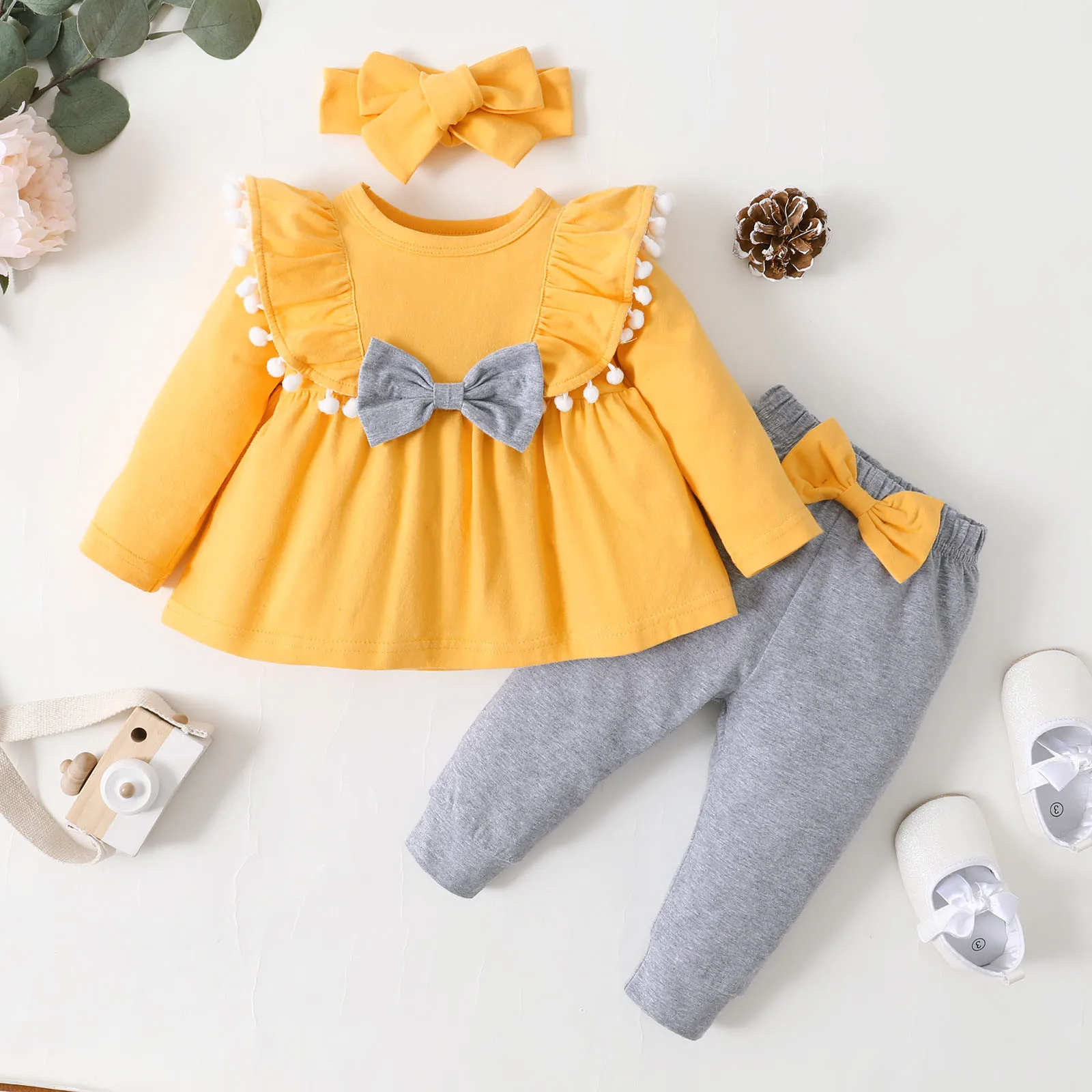 Elegant Girls 3-Piece Outfit Set 2