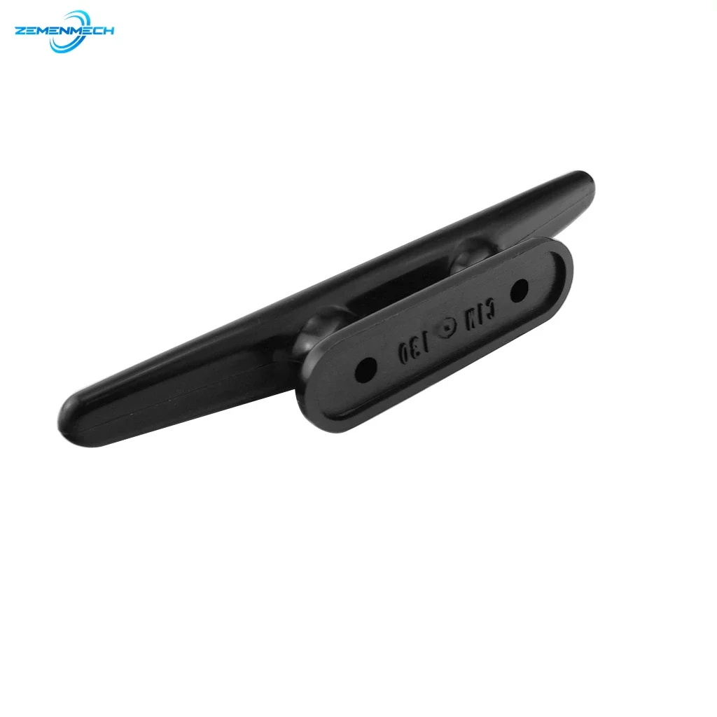 2PCS Nylon Plastic Low Flat Cleat Open Base Cleat 100mm 128mm Boat Accessories Marine Boat Yacht Deck Line Rope Tie Ship Lock