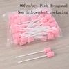 100Pcs Disposable Sponge Stick Multi-function Oral Swabs Single Use Cleaning Accessories Professional Cavity Supply 1
