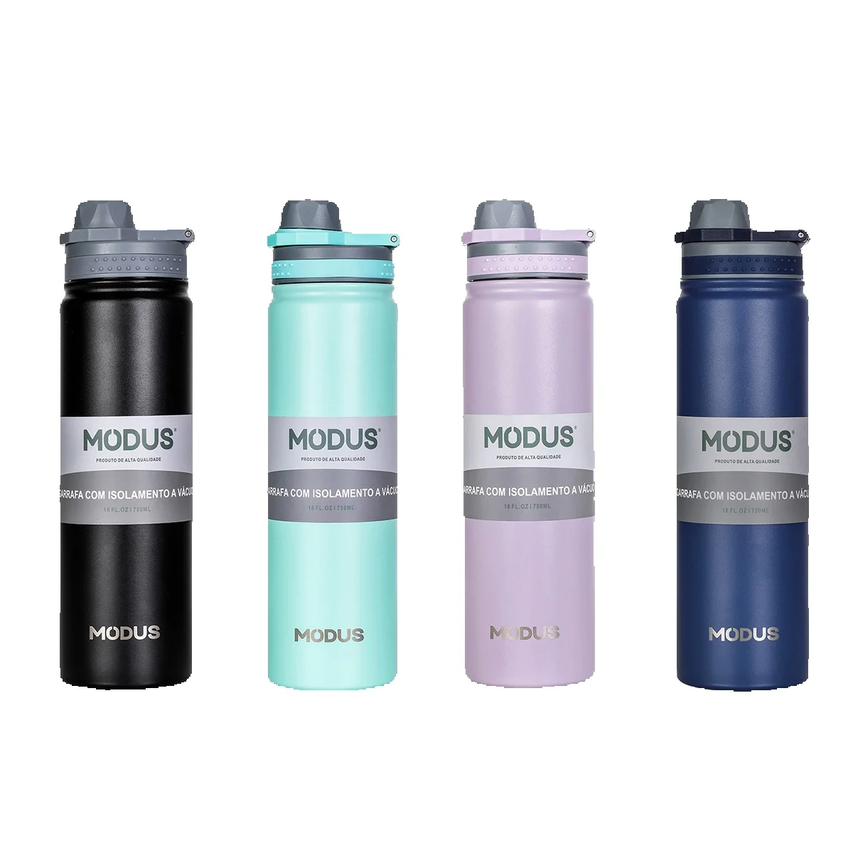 Stainless Steel Insulated Coffee Thermos, Vacuum Flask, Sports Fitness Water Bottle, 750ml