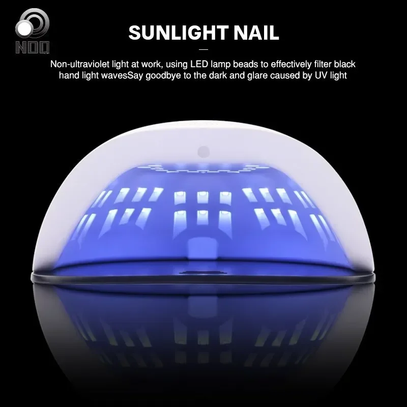 NOQ Nail Dryer 90W UV LED Lamp For Nails Drying Gel Polish 45Pcs Leds Dryer Fan Manicure Machine Nail Tools 5