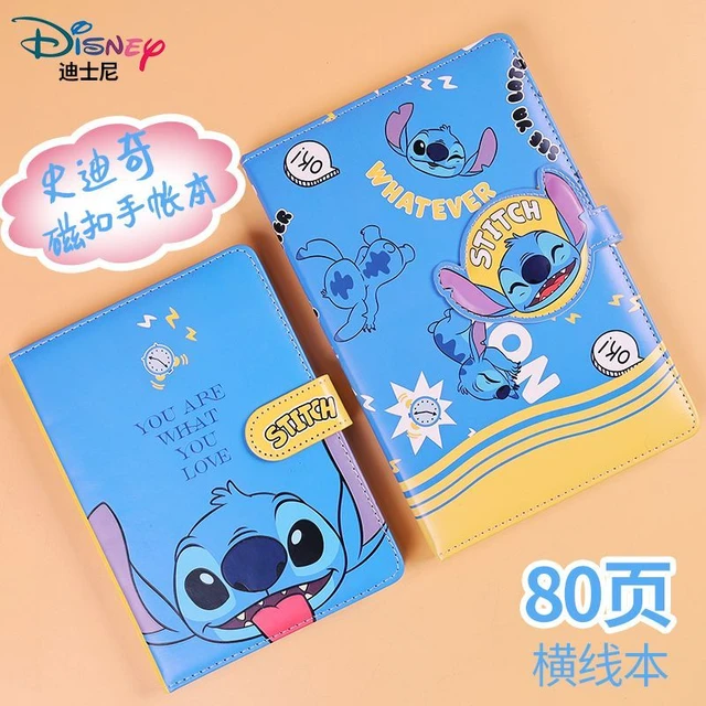 Livre de poche Disney Stitch pour étudiants, papeterie de dessin