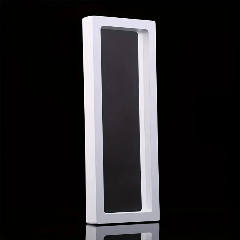 10pcs Transparent Floating Frame Display Rack Floating Storage Box Jewelry Display Box Necklace Watch Bracelet Dust Box