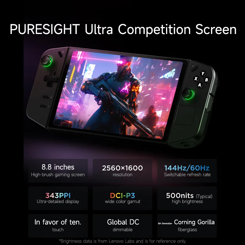 Lenovo LEGION Go Original Handheld game console PDA/PPC AMD Ryzen Z1 Extreme 8.8" 2.5K 144Hz Support FPS mode Portable laptop 2